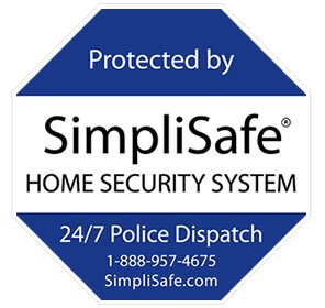 You can buy and put up security alarm signs. Even if you don't own the security system the threat alone can deter someone.