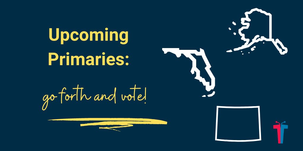 AmeriLodestar's tweet photo. #Alaska, #Florida & #Wymoning : all eyes on you!
#AugustPrimaries #Vote #VOTEAMERICA https://t.co/eGKgotDRm4