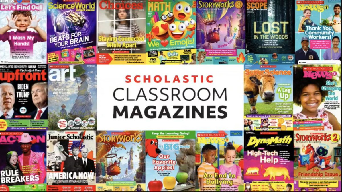ElenaQSN's tweet photo. Check out this video of our top tips for #remotelearning with #scholastic classroom magazines: https://t.co/n4jn2fFgHY #ReadyForRemoteWithScholastic https://t.co/1Mpnyomi8P
