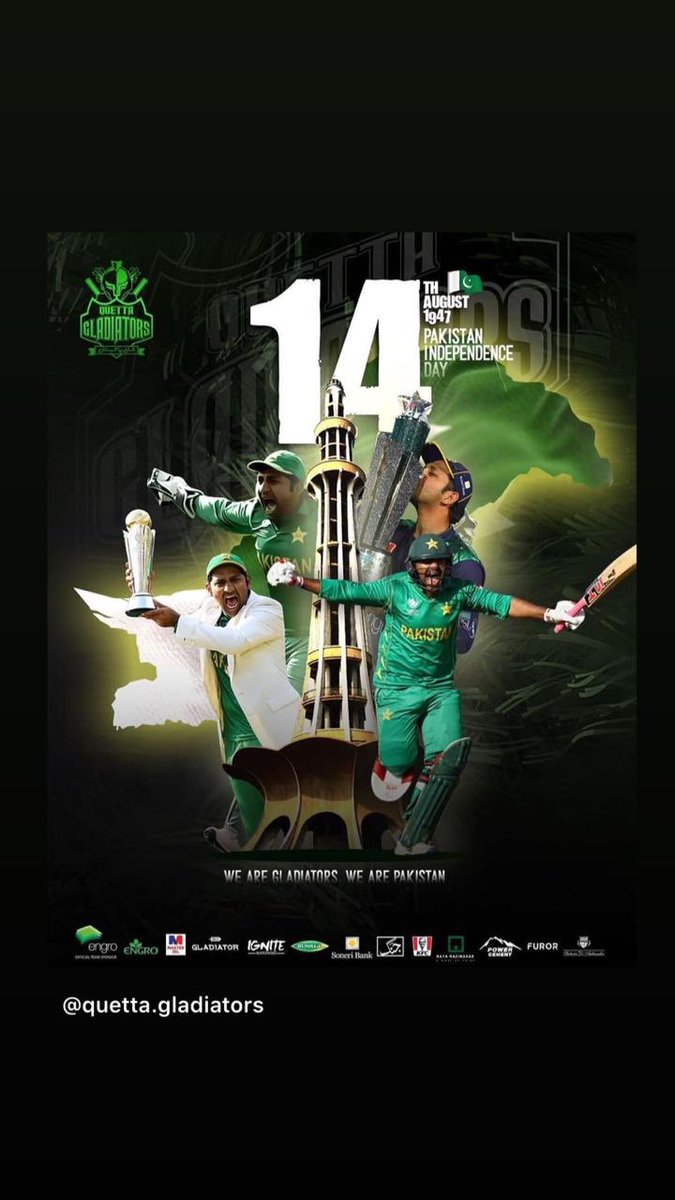 HSQ1991's tweet photo. #PakIndependenceDay2020 #karachi #QuaideAzam #Muhajir #Urdu #Pakistan #August14 #14thaugust2020 #SarfarazAhmed #Champions https://t.co/GNDUSDyQGv