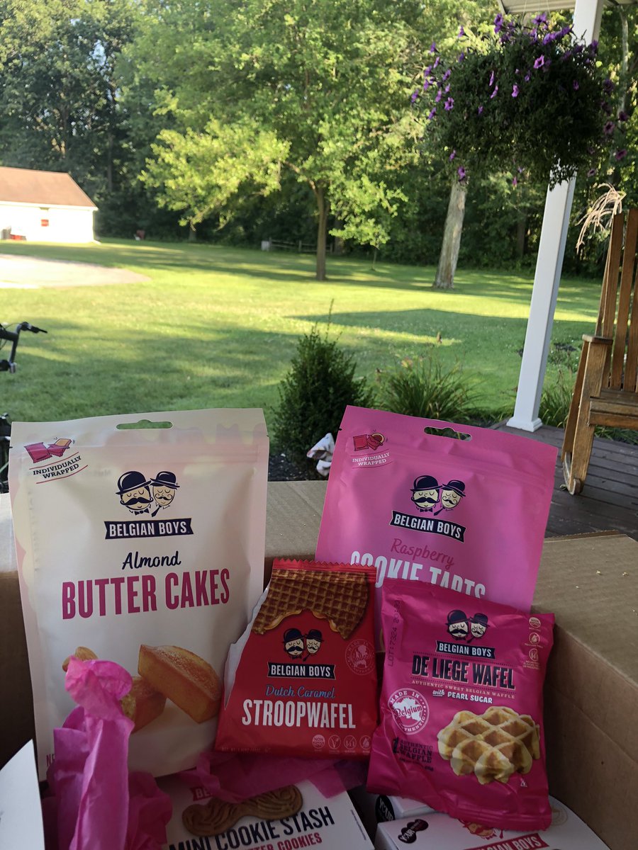 AmandaForeman1's tweet photo. @Belgianboys is the best!  Always sending free samples for us to try out! #customersforlife https://t.co/VQo032So9N