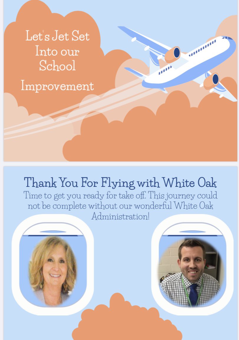 Today was the first official day for staff of the 2020-2021 school year! <a href="/WhiteOakElem/">White Oak Elementary</a> explorers, all your teachers are SUPER excited to jetset into a new EDventure but you must know that our very own <a href="/SwaimRobin/">White Oak Principal</a> &amp; <a href="/BigBlueNC2014/">Kevin Boynton</a> have been selected for PRINCIPAL OF THE YEAR! 💙💚