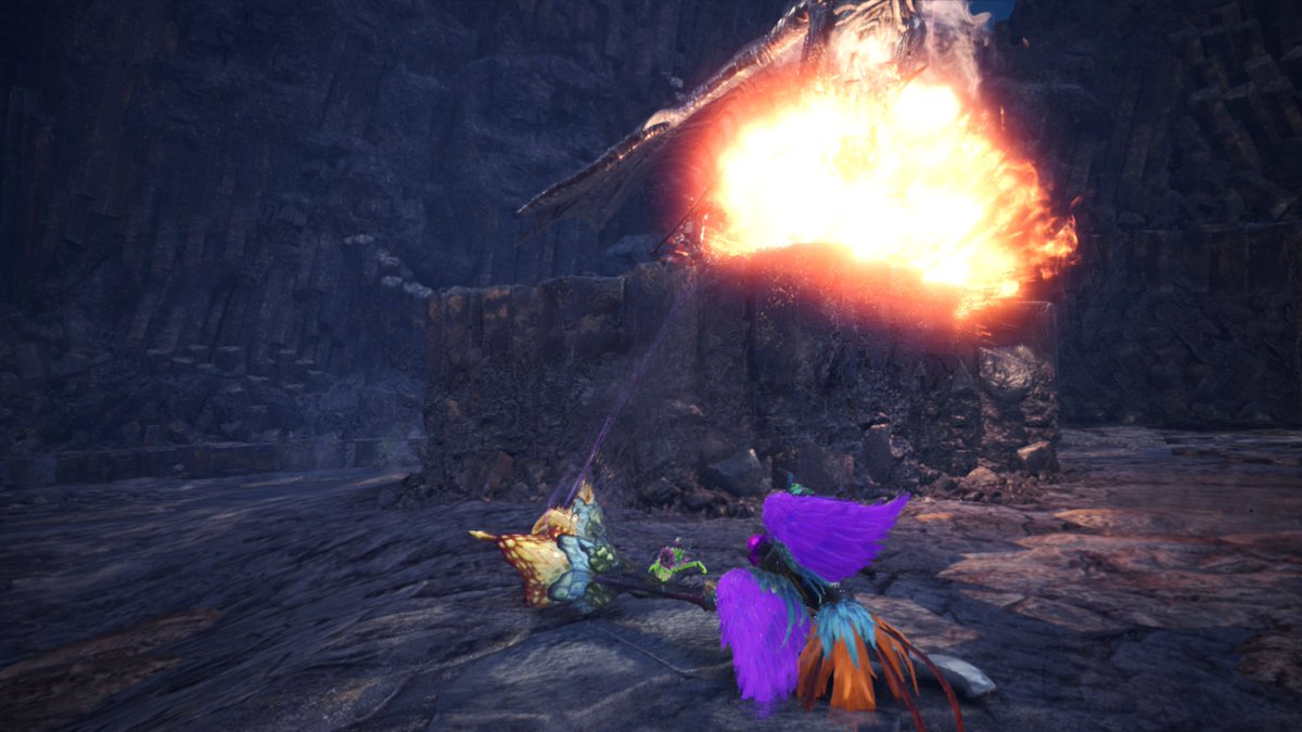 Yalarii's tweet photo. #MONSTERHUNTERWORLD #XboxShare https://t.co/0VkHhLkt49