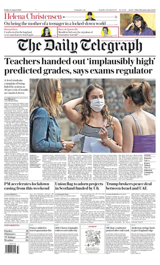 OK I'm going to do one last mini-thread on teacher assessment as this deeply unhelpful Telegraph headline has pissed me off.