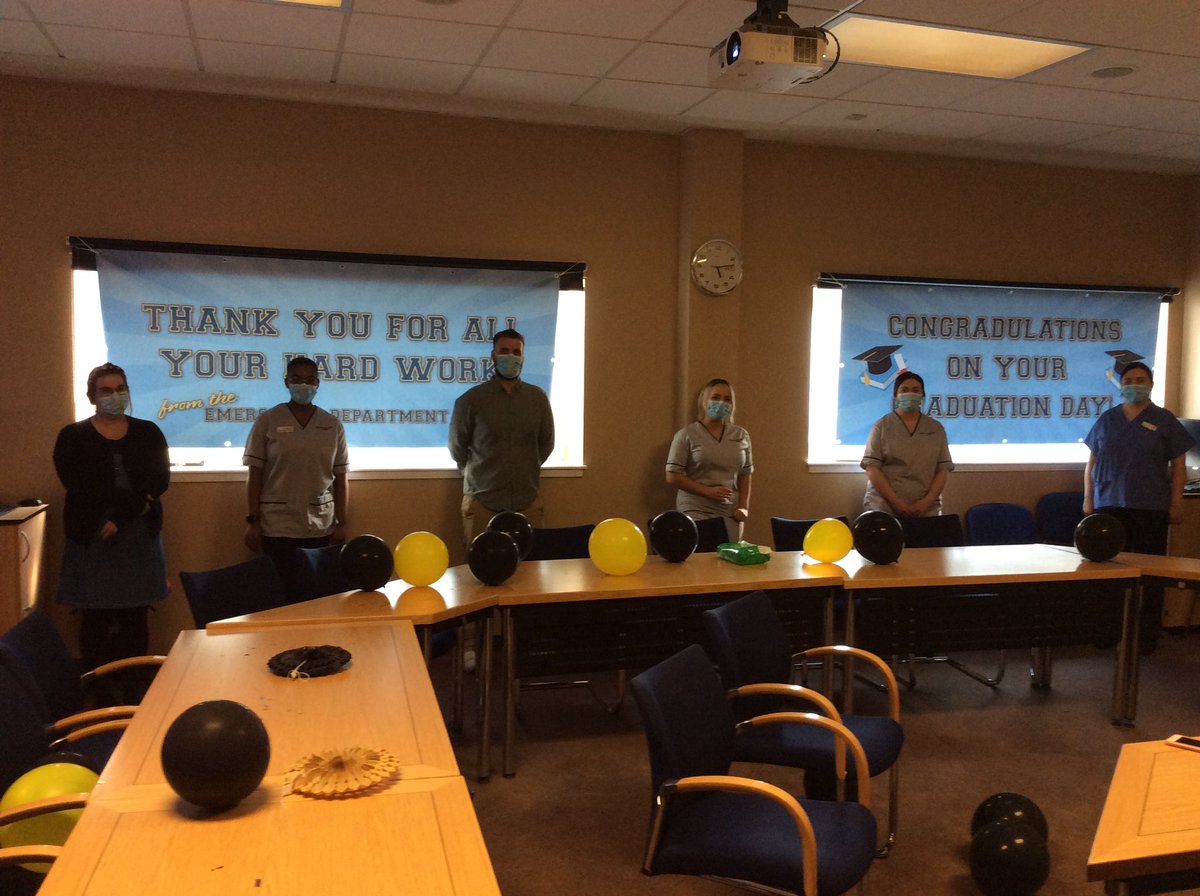 A special day today, very proud to celebrate the Graduation of our Band 4 Newly Qualified Nurses and say a massive Thank You to our Band 3 Students for all their hard work during the Pandemic #HappyGraduation #AMassiveThankYou Celebrating in style with <a href="/ChurchillGowns/">Churchill Gowns</a> 🎓