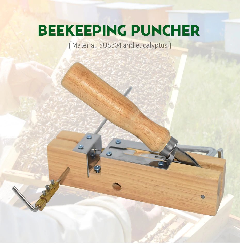 if you ever need to fight beekeepers (and who doesn't have to, from time to time?) watch out, they've got special tools for beekeeping punching