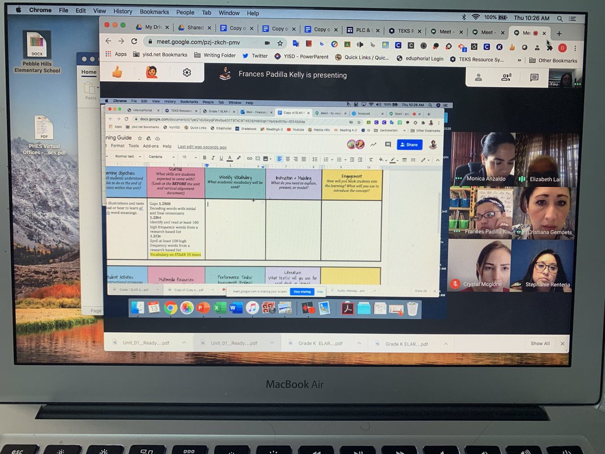 First Grade Team planning for student success! #VirtualPLC #Teamwork #TheDistrict ⁦@PebbleHillsES⁩ ⁦@PHES_IYoungs⁩ ⁦@MariaChavira20⁩ ⁦@APortillo29⁩