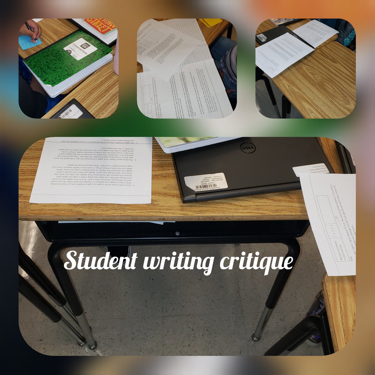 We are back! 6th Cherokee is here and we are so happy to be with our kiddos! Writing critiquing! <a href="/mgaudio74/">Mike Gaudio</a> <a href="/CherokeeSchools/">Cherokee Co. Schools</a>
<a href="/tmsinfo/">Tms Info</a>
#raiderfamily#truthmadestrong