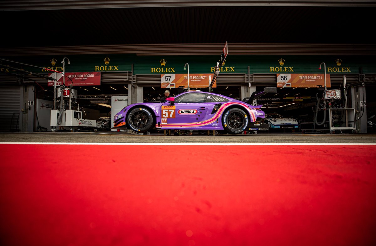 WynnsRacing's tweet image. It felt great to see the team return to the driver&apos;s seat of No. 57 today as we gear up for an incredible race weekend in the #WEC @circuitspa! @FIAWEC 

#TeamProject1 | #WynnsRacing