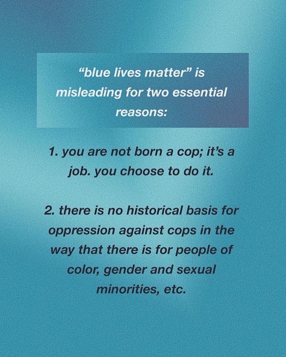 ftonerdtalk's tweet photo. Blue lives matters is just another way for racist to be racist. Keep your blue lives matters to yourself.
Creator β’ @mattxiv #blacklivesmatter #words #badwords #slurs #thingsyoudidntknow #talk #language #racism #fightingracism #usingwords #standuptoracism #microaggressions https://t.co/vZvR27raLt