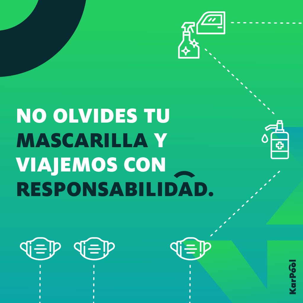 KarpoolChile's tweet photo. ¡Volver a viajar con seguridad es posible! #Chile #Autocompartido #viajar https://t.co/NuodBQrlv8