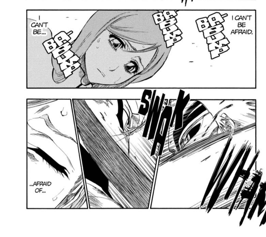 Been a long time coming, but today I’d like to clear up what’s easily one of the biggest misconceptions that plague Bleach discourse. Orihime’s inner struggle during Ichigo’s battle against Grimmjow is one of the most egregious and frequent misinrepretations I’ve come across.