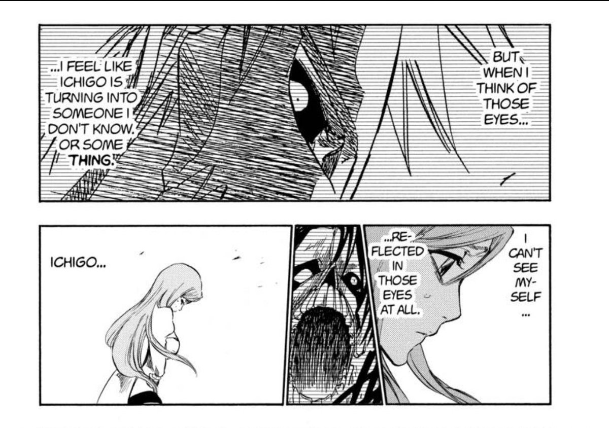 It’s character writing. It’s her arc. It’s PTSD. Orihime never knew her parents. All she had was her brother Sora. Not only did Sora die young, but Orihime also had to deal with his conflicted soul. She had to see the brother she adored as a monster. And his spirit rebuked her