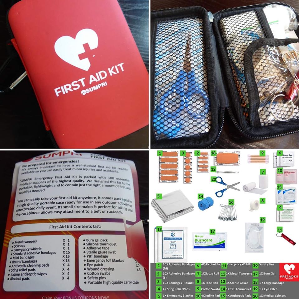 patchouligirl91's tweet photo. A first aid kit is on every “dorm essentials” list. This one by #sumpri is small and compact but includes all the essentials! https://t.co/mDFpEmuVfz   #firstaidkit #minifirstaidkit #Emergencyfirstaidkit #survivalkit #campingfirstaid https://t.co/lJGejhot2Q