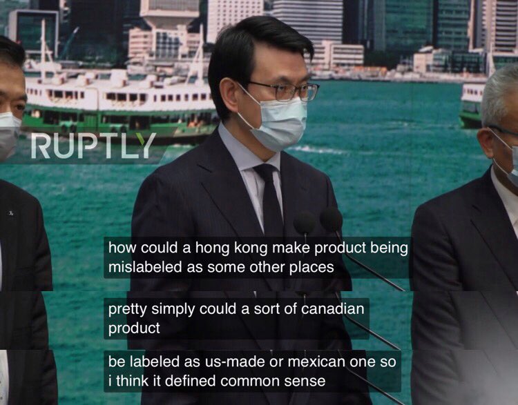 _chrisyuen's tweet photo. Hong Kong Secretary for Commerce and Economic Development Edward Yau compares Hong Kong-China relationship with Canada-US. #hongkongindependence #HongKong #MadeinChina #anywherebutchina https://t.co/1V7e5YYjLn