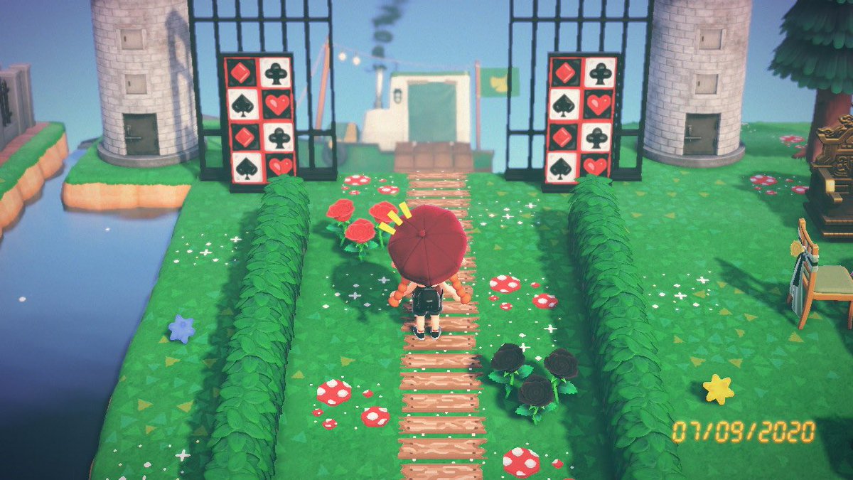 titropolis's tweet photo. one of my favorite spots on my island ๐ฅฐ an Alice in Wonderland inspired walkway towards the secret beach to Redd's boat ๐ข๐ฐ๐น
#acnh #animalcrossing #animalcrossingnewhorizons #happyyhorizons #nookspiration #crossingcreations #jollyredd #secretbeach #aliceinwonderland https://t.co/OPRxcy3WPz