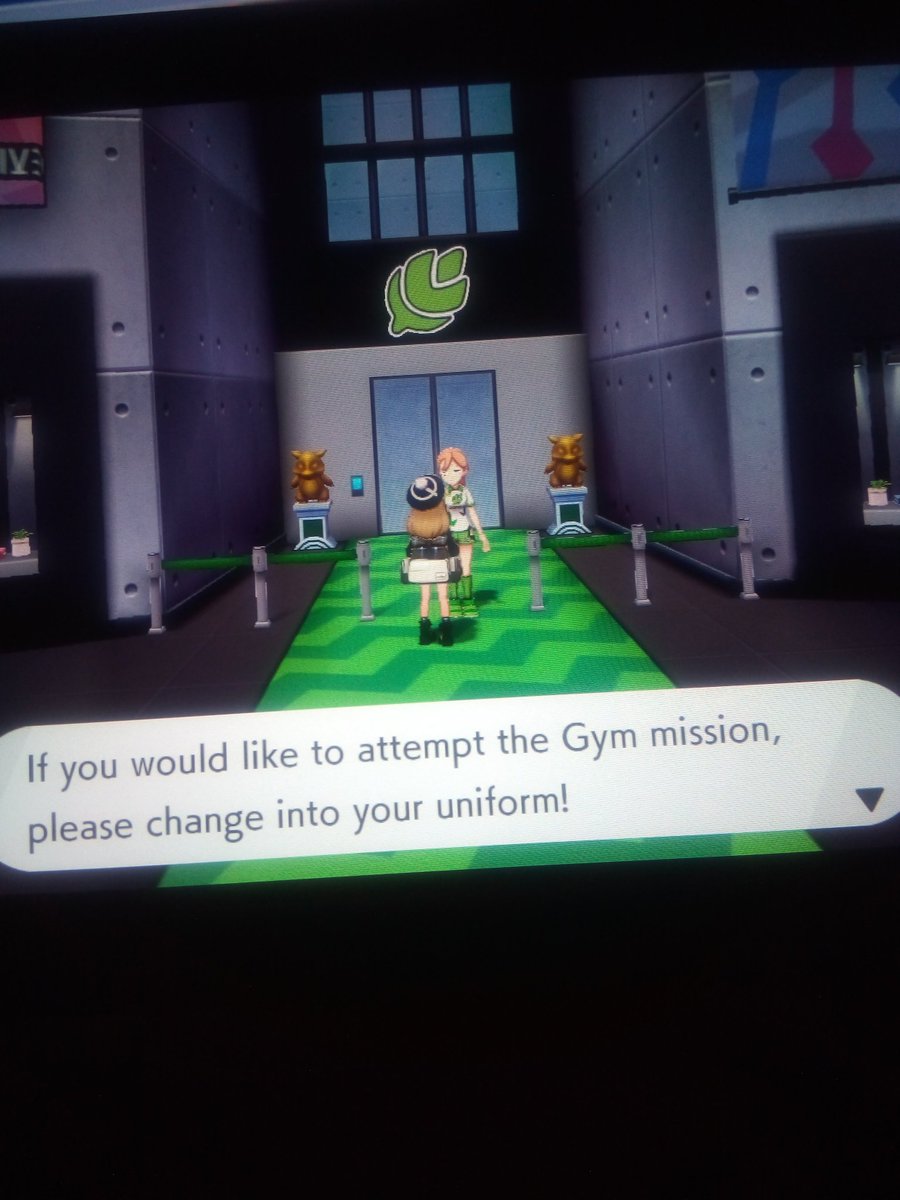 Gym mission?