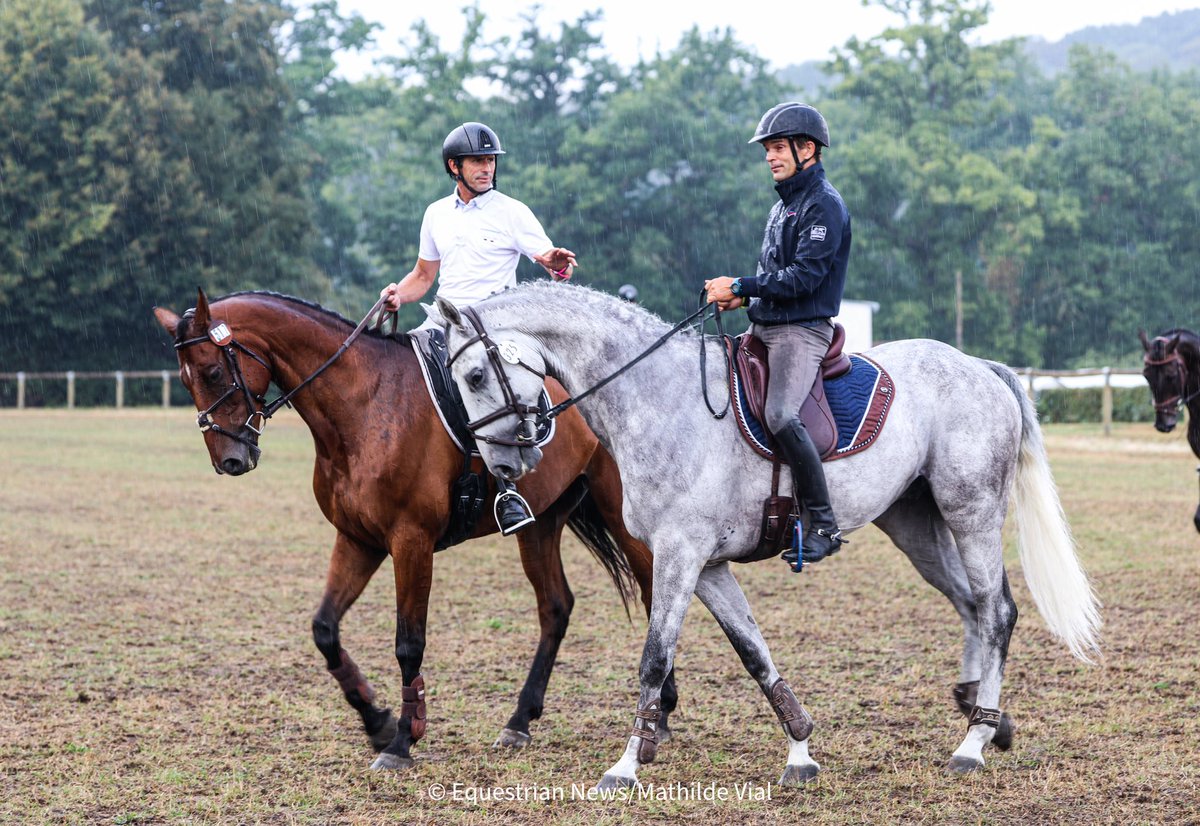 's tweet image. Top départ du #LeGrandComplet aujourd’hui au #HarasduPin 🇫🇷👌🏽
Rendez-vous demain pour la suite des hostilités avec la suite du dressage de la Coupe de Nations, pour l’instant menée par la France par équipes et Tim Price en individuel. 🇳🇿
