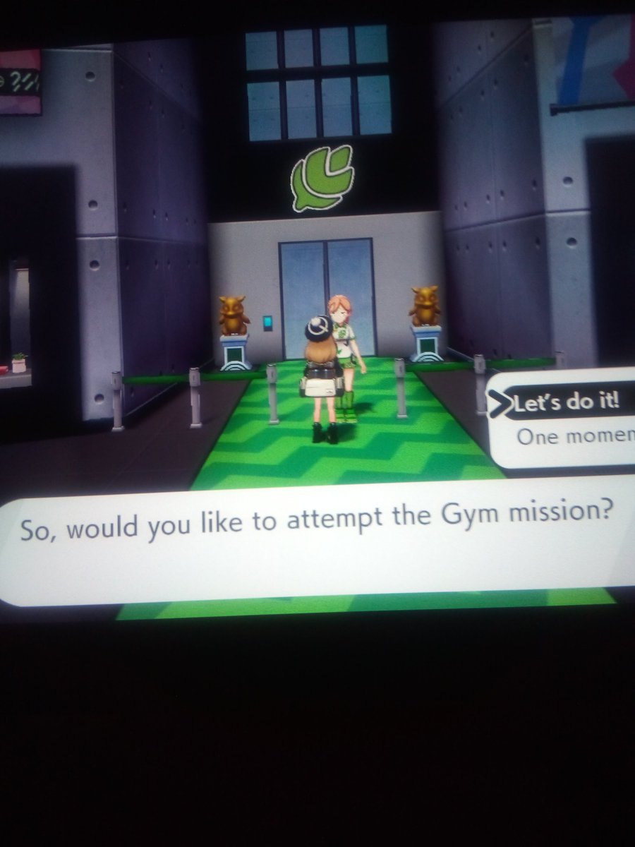 Gym mission?