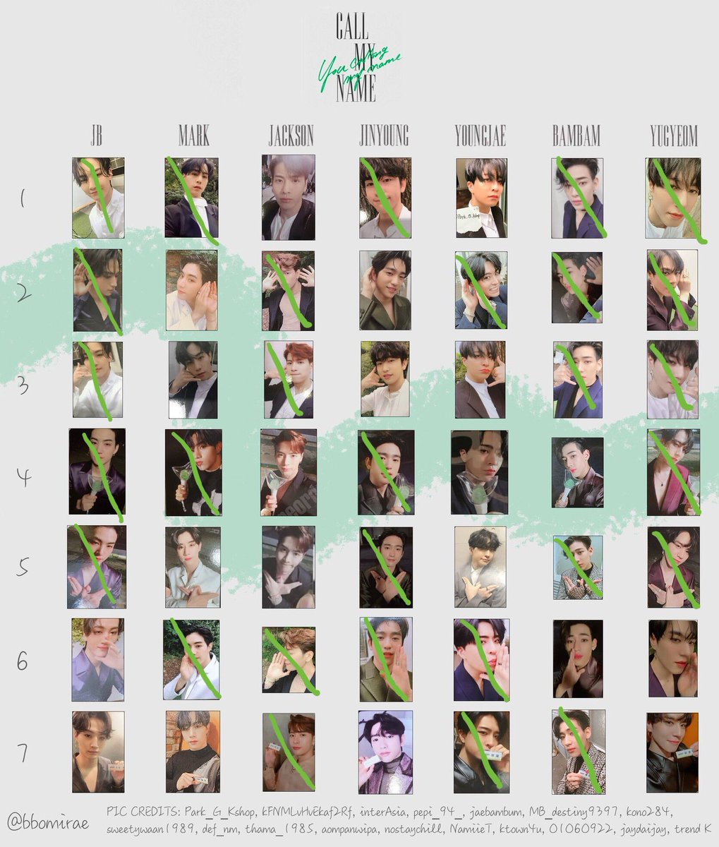 IGOTkmusic's tweet photo. Another Late Trading Post 😅
WTT GOT YCMN Album
PCS
Have: In the picture
Want: Any pcs that aren’t marked in
the other picture
Location: USA
WW: No
#got7trading #got7wtt https://t.co/0sVVlaxzcI