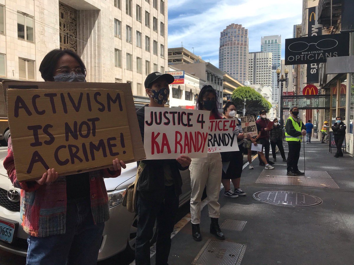 gabrielaoakland's tweet photo. Rally @ SF Consulate in response to @BAYAN_USA National Day of Action! Gabriela Oakland condemns the brutal killing of 72yo peasant organizer and peace negotiator Randall Echanis. Mabuhay, ka Randy! 
#StopTheKillings #FightForLandReform #JusticeForRandyEchanis https://t.co/VMtnlKafvW