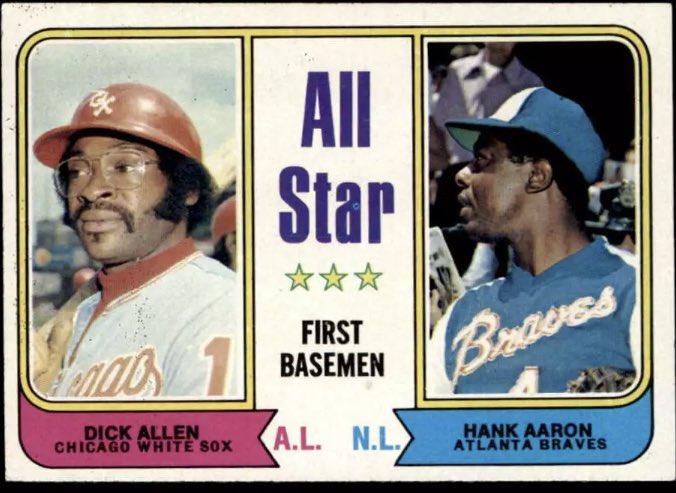 During Allen’s career:only 2 players with OBP > .375 are not in the Hall of Fame (Pete Rose .380 and Dick Allen .378)only Hank Aaron out-slugged Allen (.542 to .534)Dick Allen got on base as often as the Hit King and slugged like the Home Run King