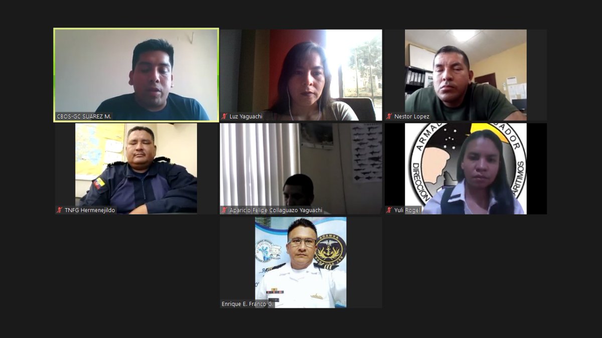 MAATE_Zonal7's tweet image. Guardaparques de la Reserva Isla Santa Clara realizaron la charla: "Procesos de Eliminación de la Pesca Ilegal en la Reserva Marina Santa Clara" con la participación de la @armada_ecuador acantonada en El Oro, con fines de disminuir los delitos relacionados en el área protegida.