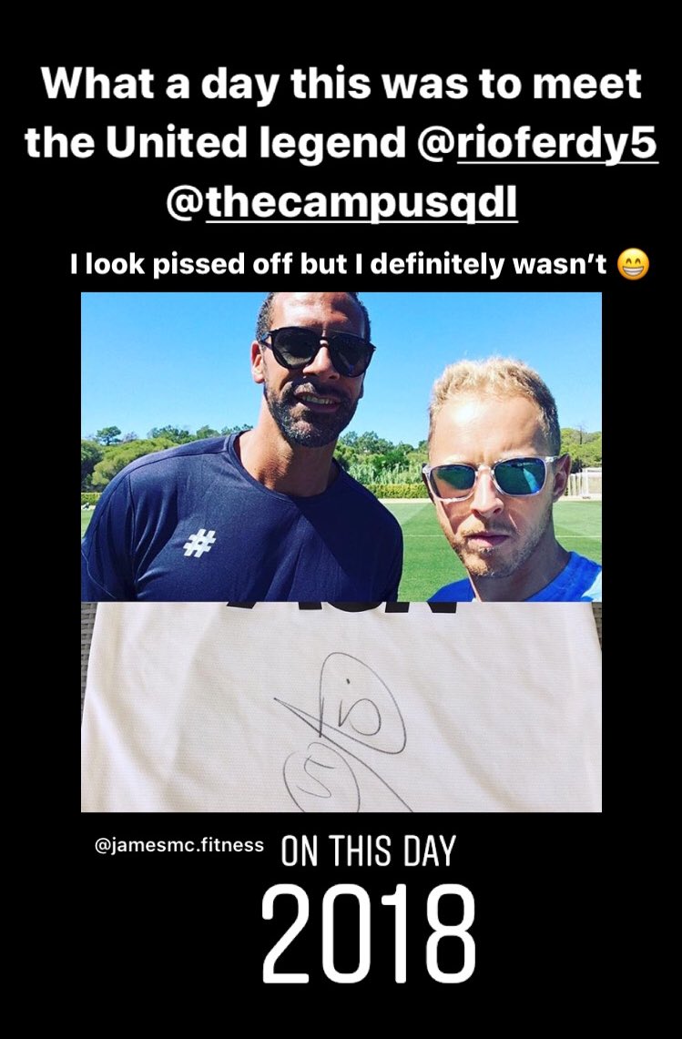UltimateGoalPT's tweet photo. What a day that was to meet the United legend @rioferdy5 @TheCampusQDL https://t.co/nHvFkoQTe0