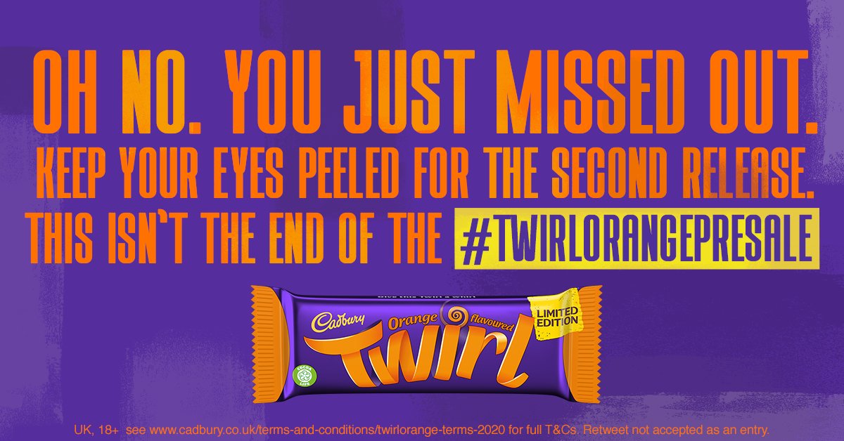 Cadbury UK tweet media
