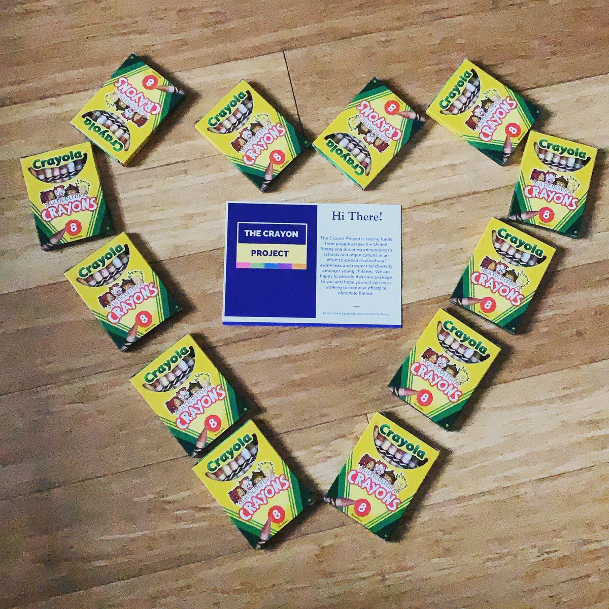 ms_b_thats_me's tweet photo. Thank you so much to @crayon_project for your gift to my classroom! 12 packs of multicultural crayons so my students can always see themselves in their artwork. πππ #multiculturalcrayons #diversitymatters https://t.co/YHtAekde7R