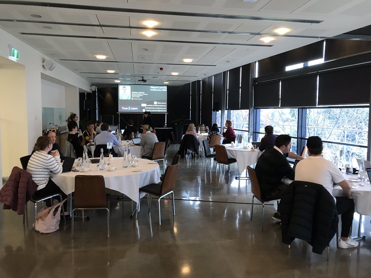 Day 2 of #fliplearncon about to get underway! <a href="/phtephennelson/">Stephen Nelson</a> <a href="/stephkrie/">Stephanie Kriewaldt</a> <a href="/MrLeCornu/">Jeremy LeCornu</a>