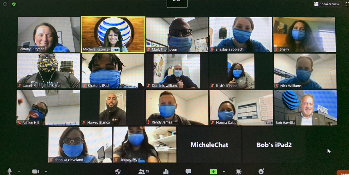 LAC PM; Amazing Team right here folks! Watch Out! Brittany, thank you for joining our team “speed of the leader is the speed of the pack” #LifeAtATT #TUProud  
<a href="/datafun1/">Bob Havrilla</a> <a href="/bpuryear1/">Brittany Puryear</a> @Urs1ATT <a href="/staceysobiech/">Stacey Sobiech</a> @SaginawTeam <a href="/Franco_lindsey2/">Lindsey Franco</a> @shelleyreintjes @jamel_smalls @A_Team_Ash