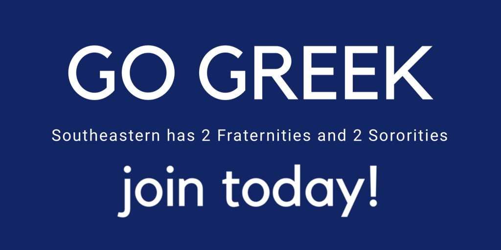 Register for Recruitment at 
se.edu/student-life/f…