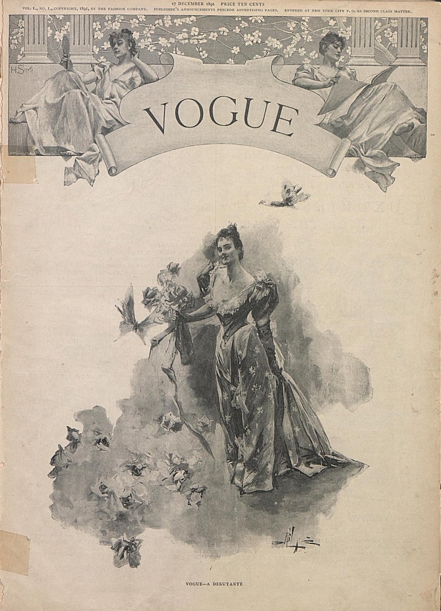 So what does early Vogue tell us? For one, it's a reminder that periodicals often change dramatically during their lifespan. The apparent continuity of an unchanged title & unbroken print run can be misleading —their content, format, politics & audience can shift over time.