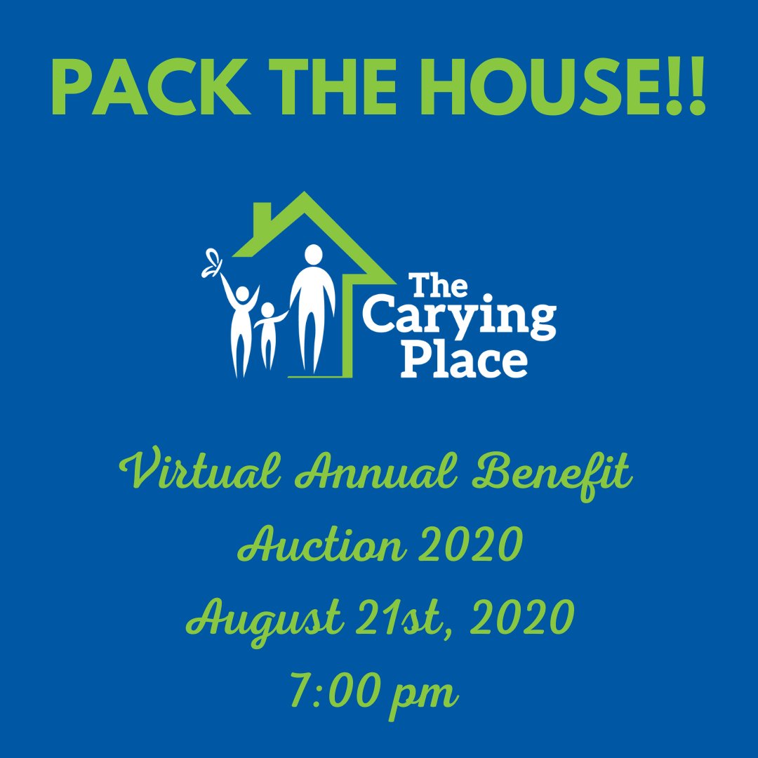 You're invited to help us PACK THE HOUSE for our August 21st Virtual Benefit Auction! To help us spread the word you should:

~ RT this post

~ RSVP at bit.ly/RSVP2020TCPVir… &amp; bit.ly/RSVP2020TCPVir…

#TCP2020BenefitAuction #packthehouse #Theresnoplacelikehome