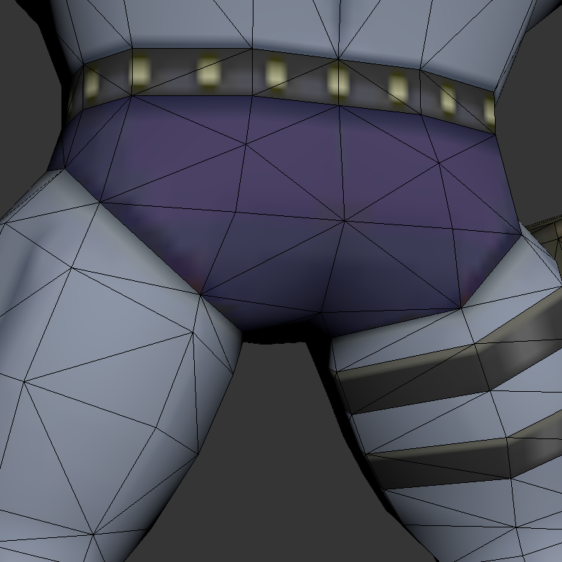 3DAssReview's tweet photo. Machamp Shove Ride Pokemon (Pokemon Sun/Moon, 2016)
Good use of splitting the UVs to make nice, clean divides in the texture around his panties. Between texture and geometry you can see a bit of tightness around his upper thigh, tho the ass itself doesn't have much. 6.5/10 https://t.co/PmZyq7ThWA