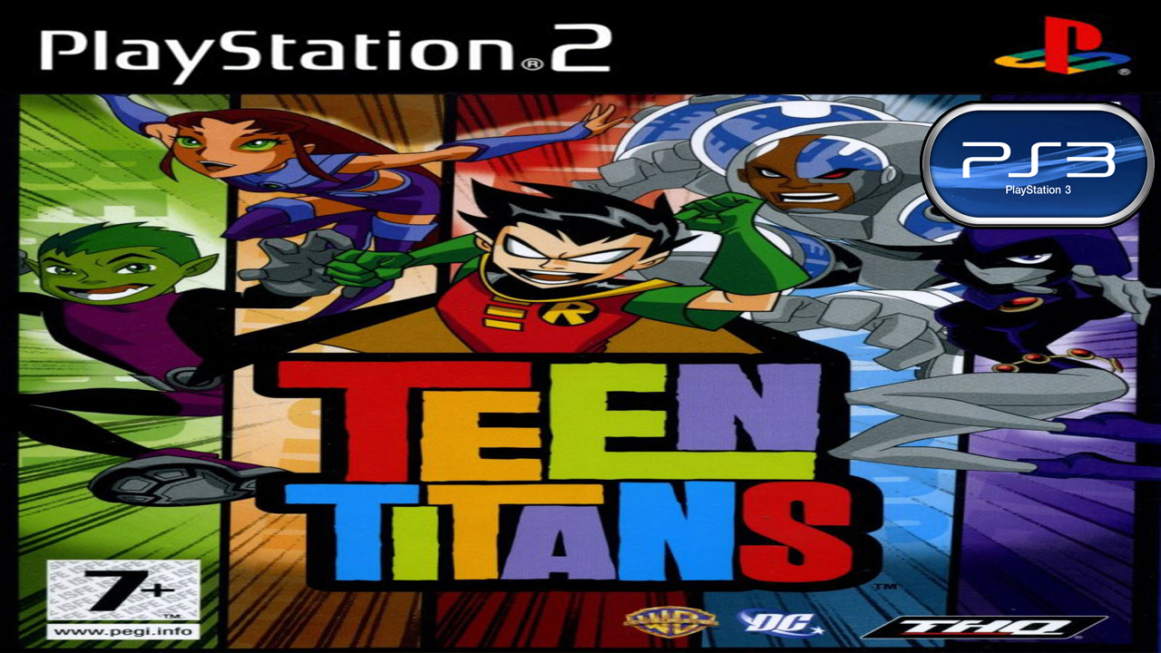 Jogo Teen Titans Playstation 2