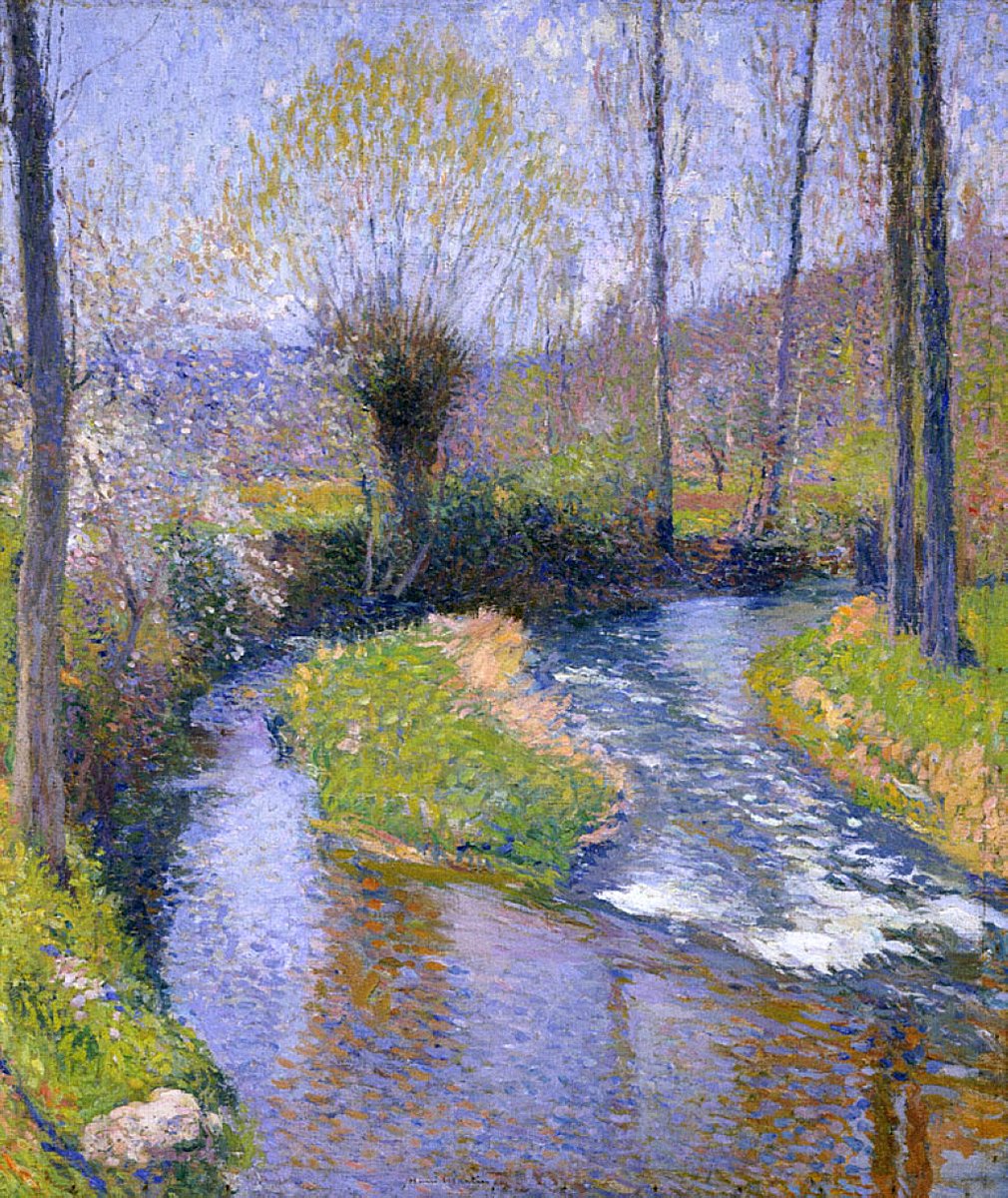River Vert #martin #impressionism