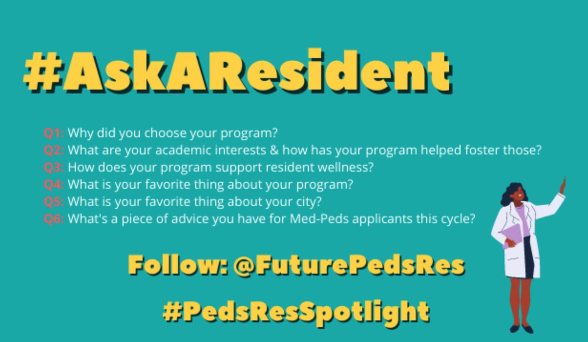 Sasha Kapil (@kapilsasha) on Twitter photo Hi #MedStudentTwitter! My name is Sasha Kapil. I am a current PGY3 <a href="/IUMedPeds/">Indiana University Med-Peds</a>. I'll be doing the #AskAResident #MedPeds spotlight to discuss why I chose to be a resident at IU!
<a href="/FuturePedsRes/">FuturePedsRes</a> #PedsResSpotlight
<a href="/nmpra/">National Med-Peds Residents’ Association</a> Hi #MedStudentTwitter! My name is Sasha Kapil. I am a current PGY3 <a href="/IUMedPeds/">Indiana University Med-Peds</a>. I'll be doing the #AskAResident #MedPeds spotlight to discuss why I chose to be a resident at IU!
<a href="/FuturePedsRes/">FuturePedsRes</a> #PedsResSpotlight
<a href="/nmpra/">National Med-Peds Residents’ Association</a>