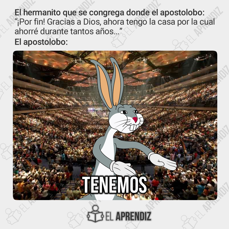 AprendizBiblico's tweet photo. #Memesterio | La Biblia nos advierte en 2 Pedro 2:1-3 sobre los mercaderes de la fe, que solo están interesados en la lana de las ovejas y no en su cuidado y alimentación espiritual. https://t.co/vLrGSZUGwm