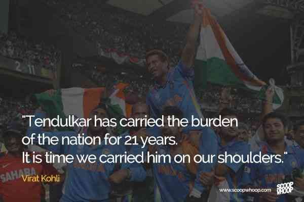 16. The future appreciates the past #SachinMaidenCentury  @sachin_rt