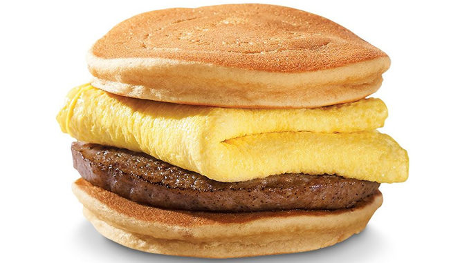 simple_culinary's tweet photo. Hot Cakes Breakfast Sandwich Coming To Hardee’s. https://t.co/8GO6dQv7VR https://t.co/0tQOcVE2Qa