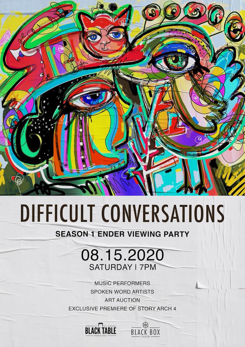 blacktableprod_'s tweet photo. Hallu mga ka-BTP!

May paganap kami bukas to launch our story arch 4 and to celebrate the success of Difficult Conversation. At bilang pasasalamat, libre po ito. Tara na! Kitakits oki? 🥰💕

Register for the invite: https://t.co/xPNkYcYhJq

See poster for more details. https://t.co/Q8wYvCgXfC