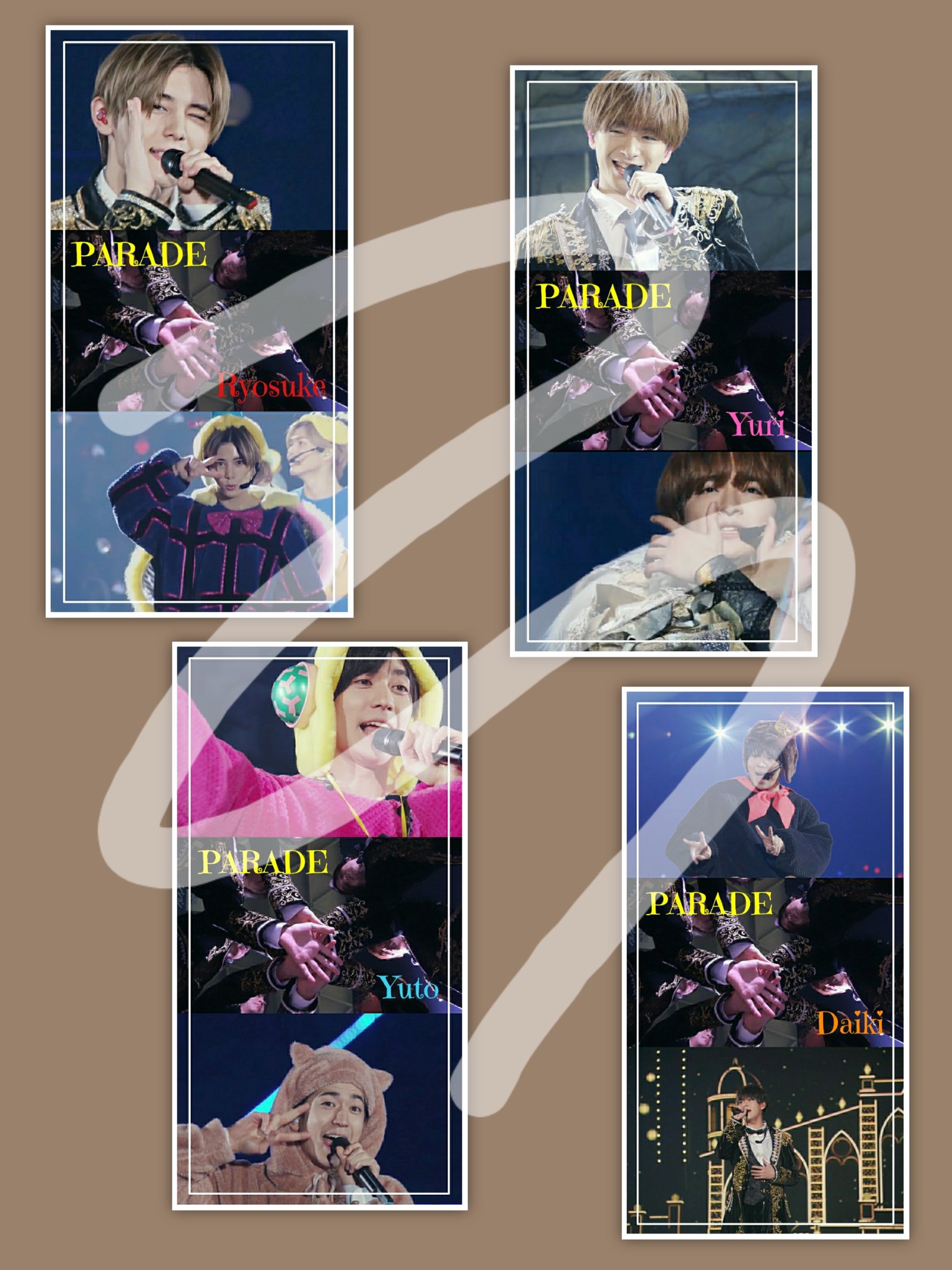 な た 壁紙配布 Parade Hey Say Jump 欲しい方 いますでしょうか 欲しい方は フォロー いいね Rt お願いします ある程度の数字になりましたら配布したいと思います Heysayjump 山田涼介 知念侑李 中島裕翔 有岡