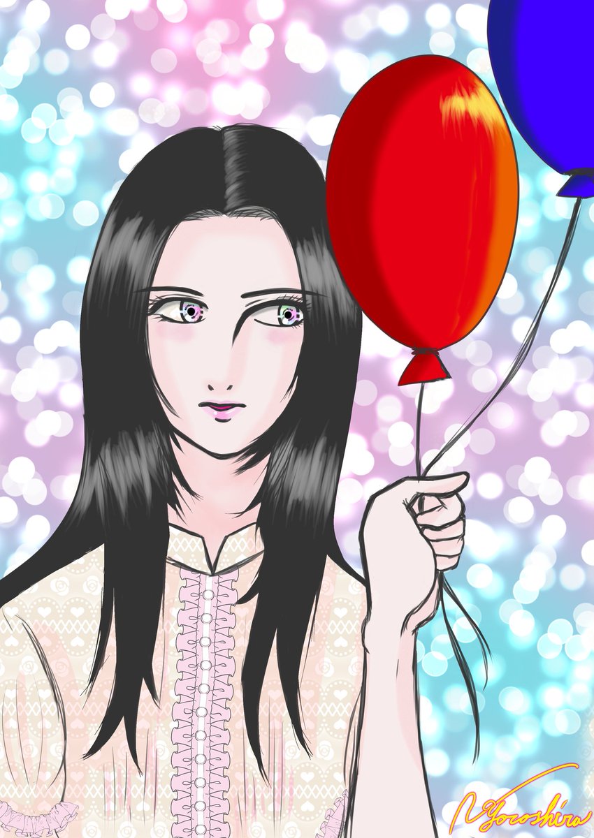 nyoroshira_owt's tweet photo. 8/8つっこちゃんライブファンアート。水曜日線画描いて今日まで放置してたぜ…今日もなんやかや線画の顔をいじくりたおしてようやく完成。個人的にとても気に入っている。ここで風船飛ばしておいたよ…。2枚目は以前描いた烏と混沌の融合作品。
#天野月子
#風船凍結事件
#アマノの逆襲 
#ファンアート https://t.co/o0pJJ5AN36
