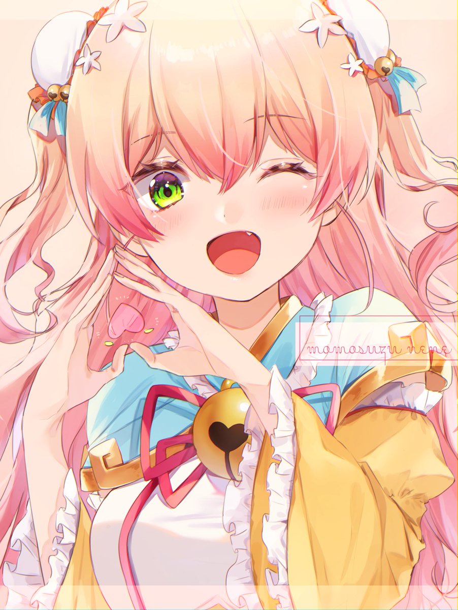 緊張がこっちまで伝わってきたけど最高に可愛い初配信でした ねねアルバム 楠ハルイのイラスト