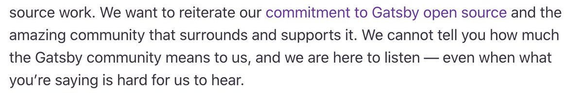 Look we really need you to make free content for us, our whole business model hinges on it, please don't switch to Next  Here we'll sit down and nod our heads (lol we won't do anything important though)