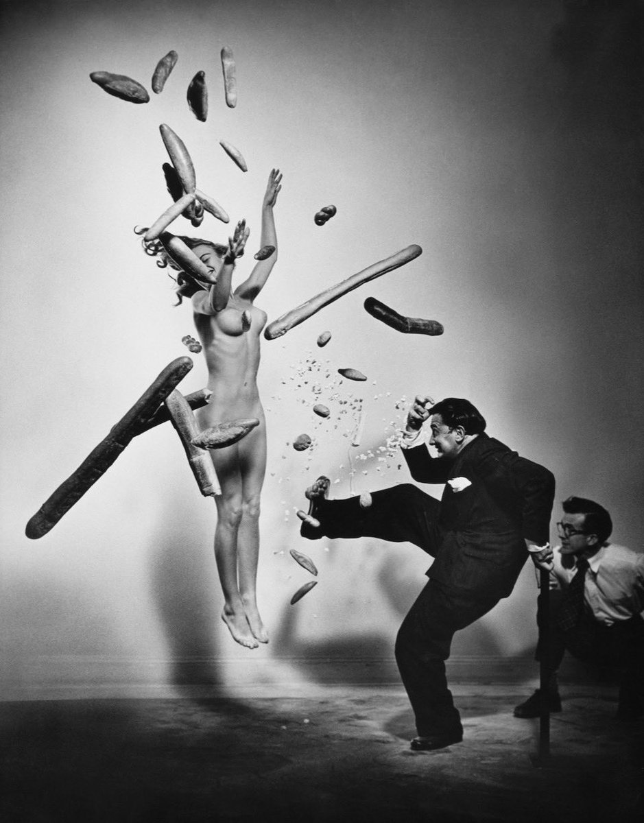ポップコーン・ヌード,1949 ・ Photo by Philippe Halsman (C) 2020
