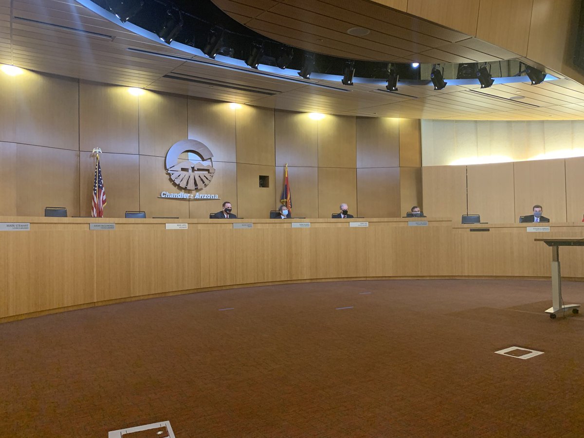 A big thank you to @cityofchandler City Council for approval to provide $250,00 worth of hot spots to families to access virtual instruction. Win-win.