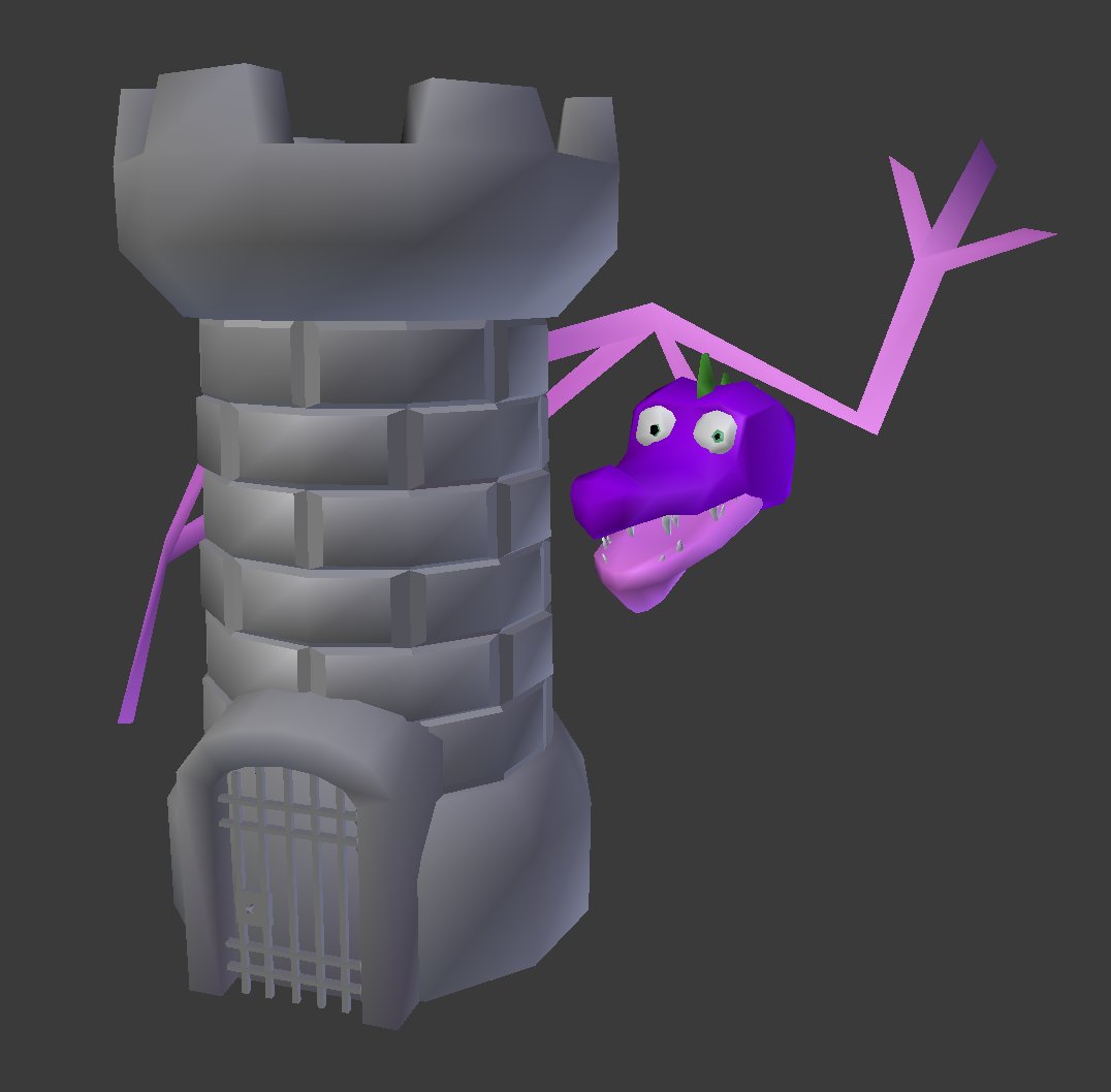 Working hard on this dragon on this tower, I think its pretty much finished.